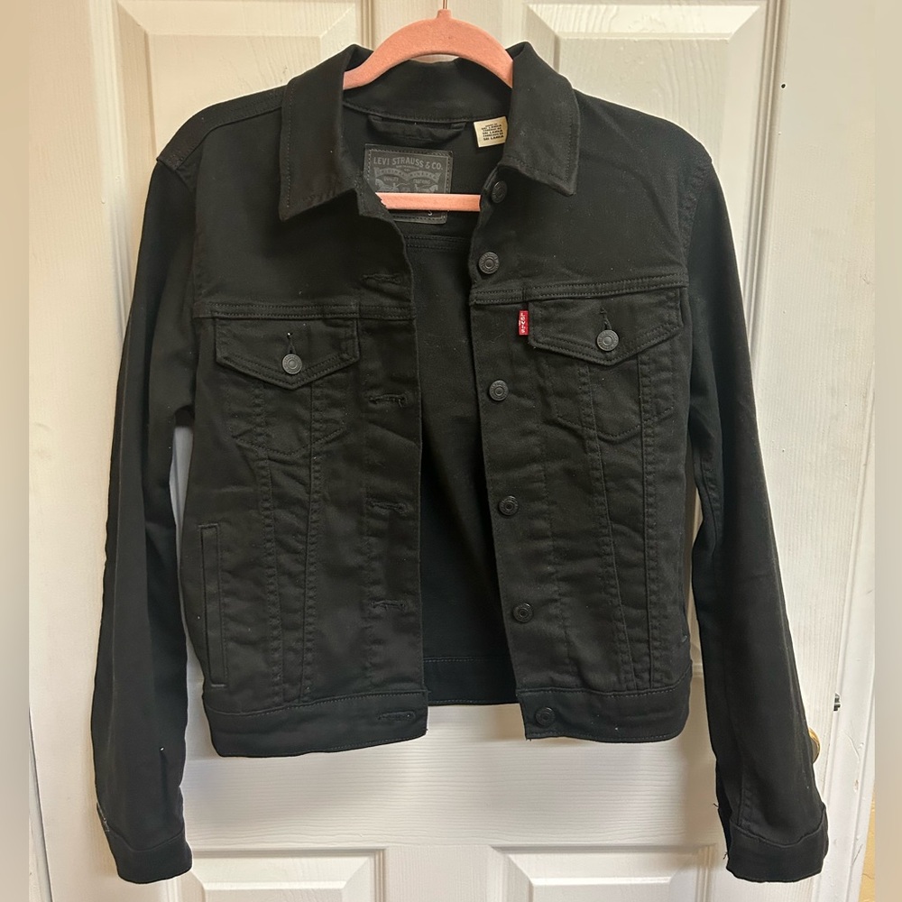 Levi's Classic Black Denim Jacket